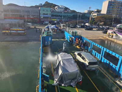 전기차 화재 대응 관계기관 합동 훈련 및 교육